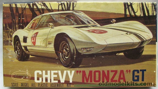 Aurora 1/32 Chevrolet Monza GT, 506-49 plastic model kit